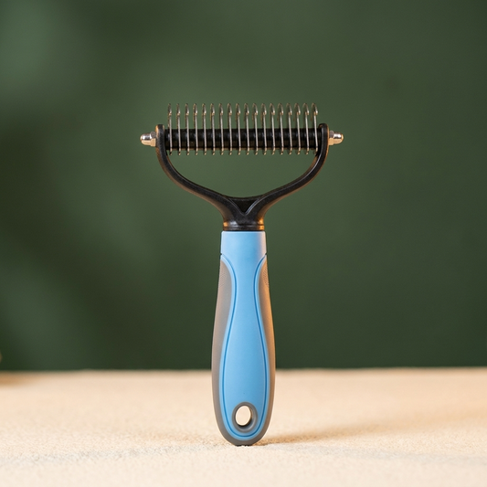 Brosse démêlante professionnelle double face