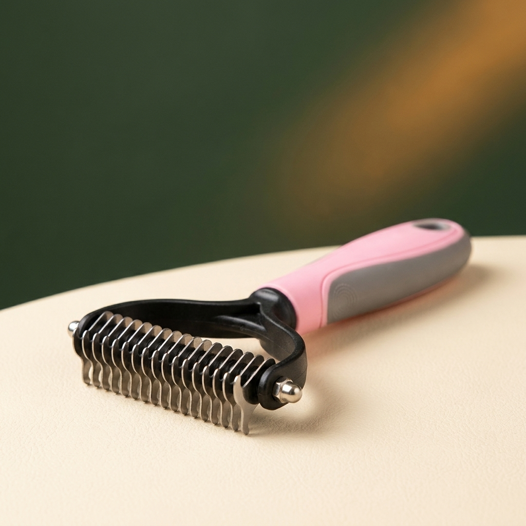 Brosse démêlante professionnelle double face
