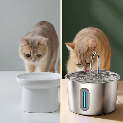 Fontaine à eau acier inoxydable 2,2L - Nos essentiels