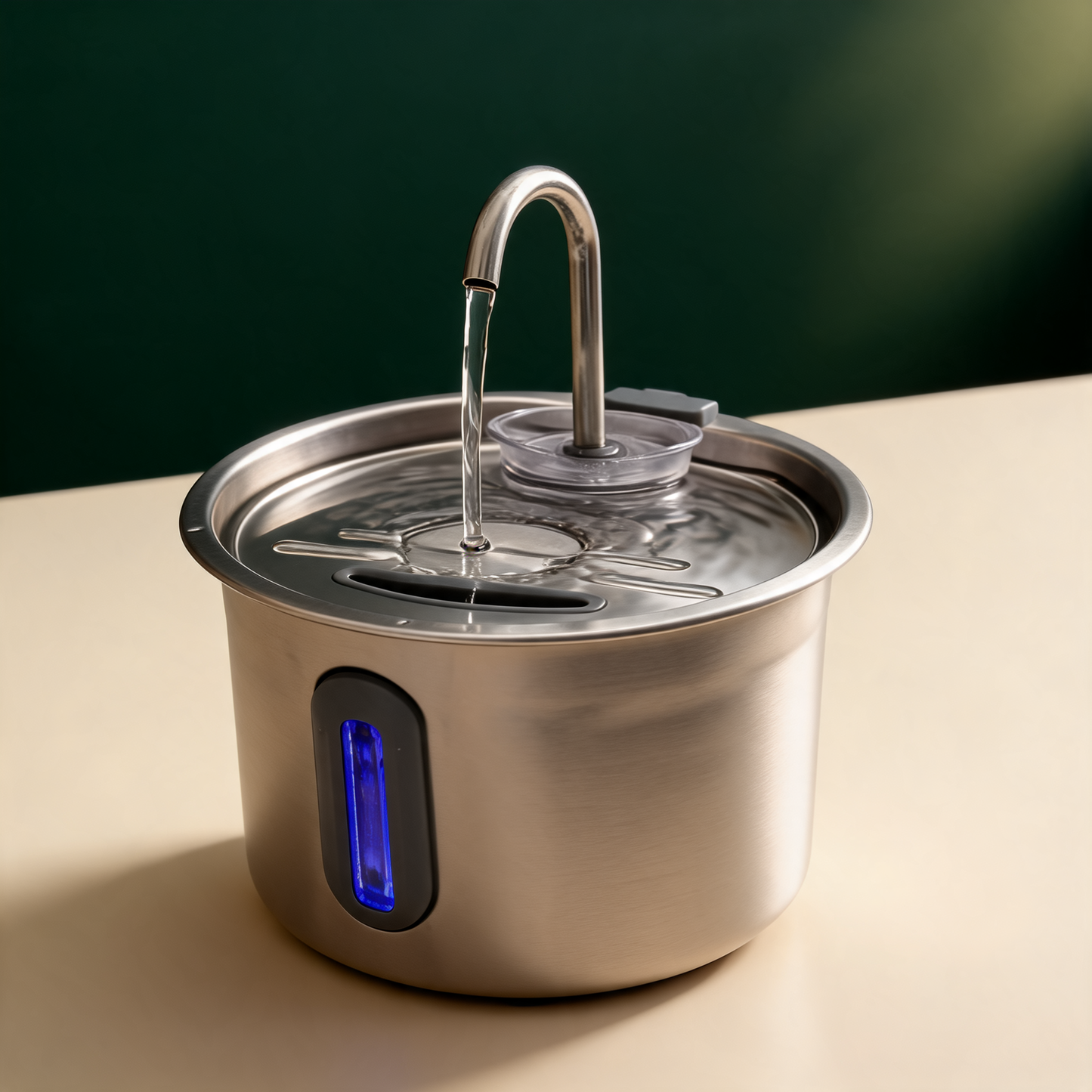 Fontaine à eau acier inoxydable 2,2L - Nos essentiels