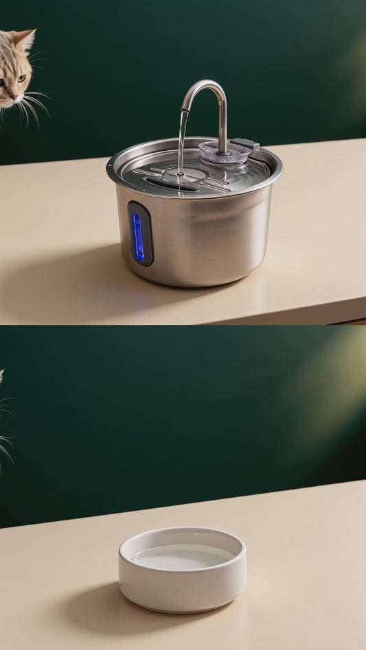 Fontaine à eau acier inoxydable 2,2L - Nos essentiels